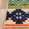 World Rug Gallery Distressed Geometric Bohemian Textured Flat Weave Indoor/Outdoor Runner Rug 2'x7' Natural 8018MULTI2X7 - alternate 4